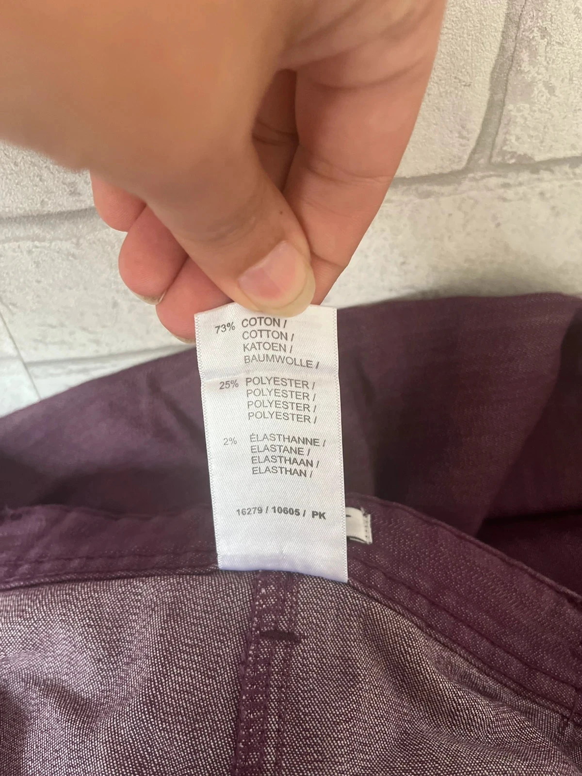Pantalon violet – Taille 40 – Damart – photo 4